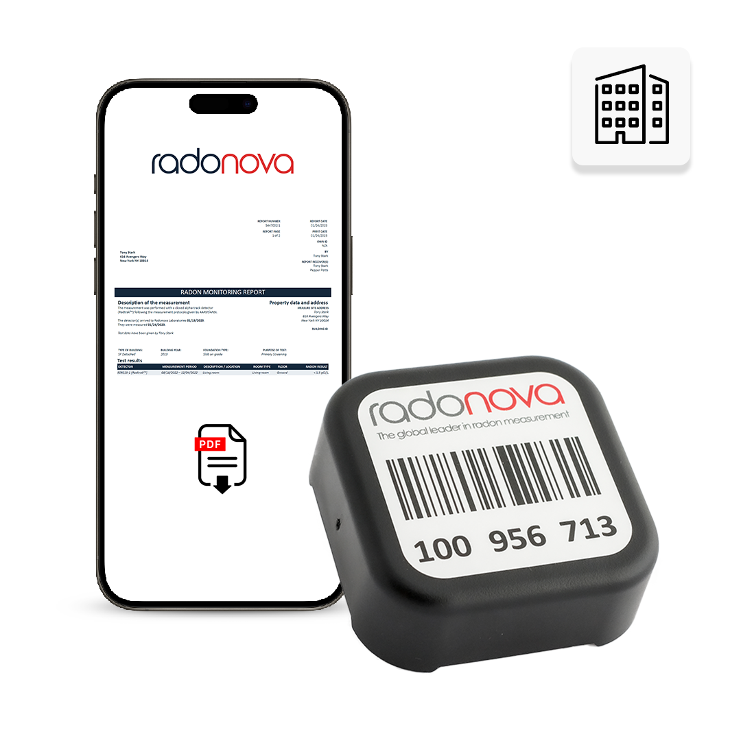 Radtrak³ – pasywny detektor radonu do miejsc pracy i długoterminowych pomiarów