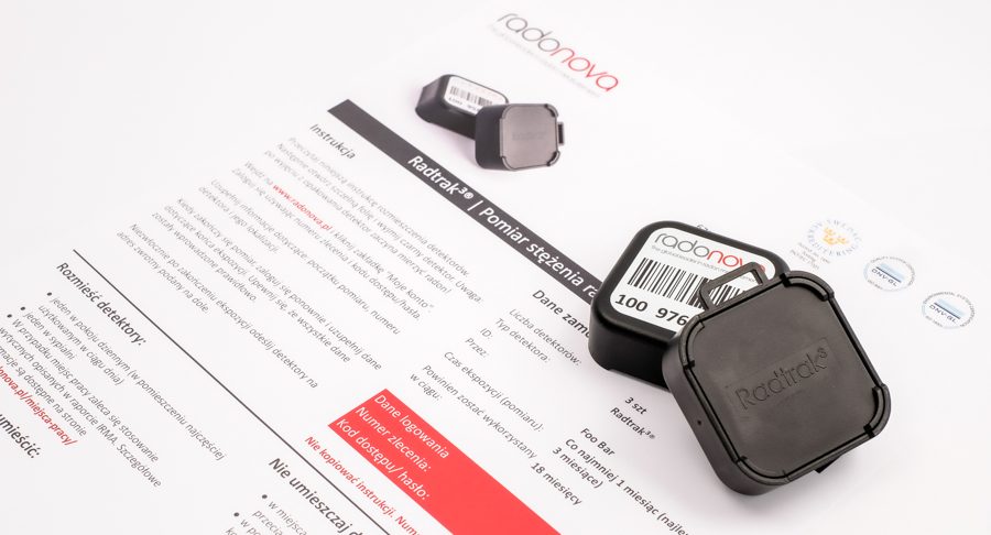 detektory radonu radtrak3